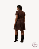 Vestido Olivia Caramelo | ClosetPlusSize