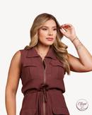 Vestido Serena Canela | ClosetPlusSize