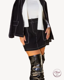 Conjunto Leticia  Blazer + Short saia | ClosetPlusSize