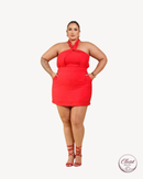 Conjunto Heloisa Saia Short Cherry | ClosetPlusSize