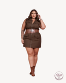 Vestido Serena Canela | ClosetPlusSize