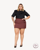 T-shirt Gabrielle Babado | ClosetPlusSize