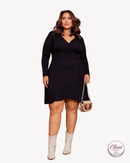 Vestido Solaria Manga Longa | ClosetPlusSize