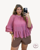 Blusa Rosé Brisa | ClosetPlusSize