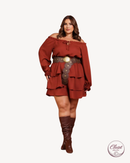 Vestido Elisa Terra Cota | ClosetPlusSize