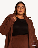 Jaqueta Villeroy Veludo | ClosetPlusSize