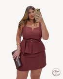 Conjunto Alfaiataria com Cinto | ClosetPlusSize