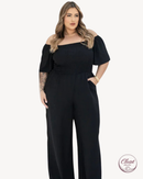 Macacão Maia Lastex | ClosetPlusSize