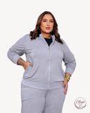Conjunto Moletinho com Ziper | ClosetPlusSize