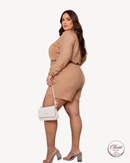 Conjunto Liso Bege | ClosetPlusSize