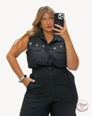 Conjunto Alfaiataria Toscana com Ilhós | ClosetPlusSize