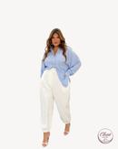Camisa Listrada Hotpink | ClosetPlusSize