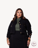 Jaqueta Coral Utilitário | ClosetPlusSize