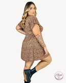 Vestido Poncho Oncinha | ClosetPlusSize
