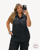 Conjunto Alfaiataria Toscana com Ilhós | ClosetPlusSize