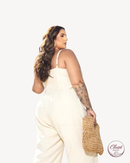 Macacão Antonella Pesponto | ClosetPlusSize