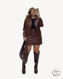 Jaqueta Sabrina Couro | ClosetPlusSize