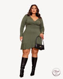 Vestido Solaria Manga Longa | ClosetPlusSize