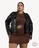 Jaqueta Poliuretano | ClosetPlusSize | ClosetPlusSize