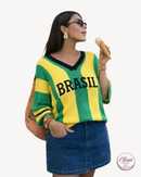 Blusa Bruna Brasil | ClosetPlusSize