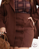 Conjunto Sharon Blazer + Shorts Saia | ClosetPlusSize