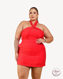 Conjunto Heloisa Saia Short Cherry | ClosetPlusSize