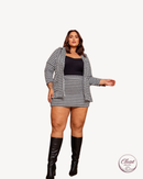 Blazer Ali Tweed | ClosetPlusSize