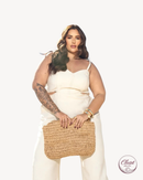 Macacão Antonella Pesponto | ClosetPlusSize