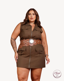 Vestido Serena Canela | ClosetPlusSize