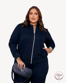 Conjunto Moletinho com Ziper | ClosetPlusSize