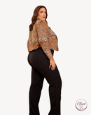 Jaqueta Castellane Onça | ClosetPlusSize