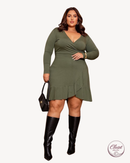 Vestido Solaria Manga Longa | ClosetPlusSize