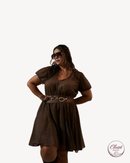 Vestido Olivia Caramelo | ClosetPlusSize