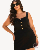 Conjunto Blusa com Botões e Saia Detalhe Cós | ClosetPlusSize