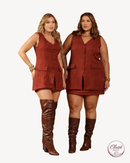 Conjunto Bianca Café | ClosetPlusSize