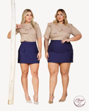 T-shirt Gabrielle Babado | ClosetPlusSize