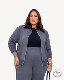Conjunto Moletinho com Ziper | ClosetPlusSize
