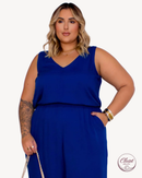 Macacão Plus Size Ana Flavia | ClosetPlusSize
