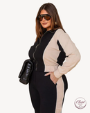 Conjunto Moletinho Bomber | ClosetPlusSize