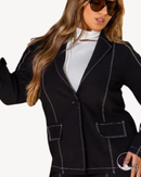 Conjunto Leticia  Blazer + Short saia | ClosetPlusSize