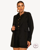 Conjunto Mariza Blazer Colete e Short | ClosetPlusSize